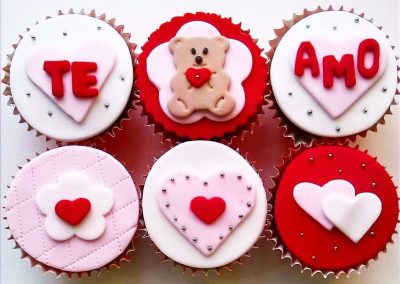 Cupcakes para San Valentín 2