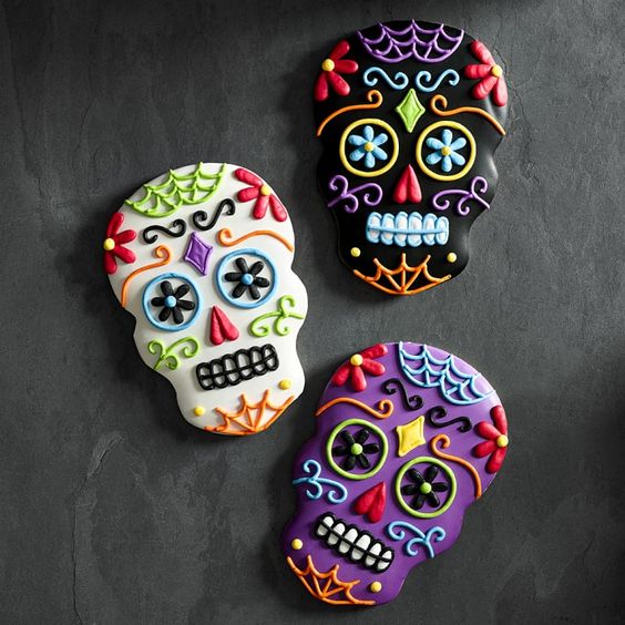 Calaveras galleta Halloween