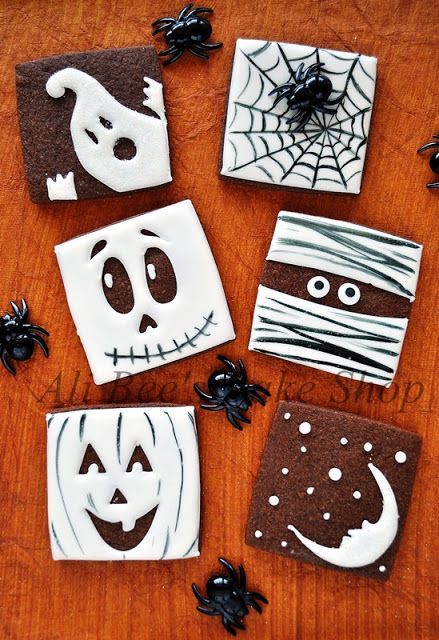 Galletas cuadradas monstruosas