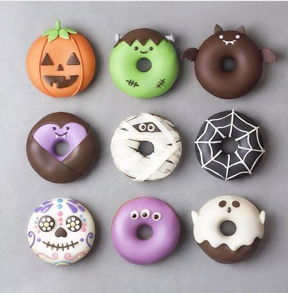 Roscos personajes Halloween