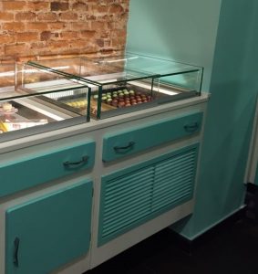 Vitrina integrada bombones