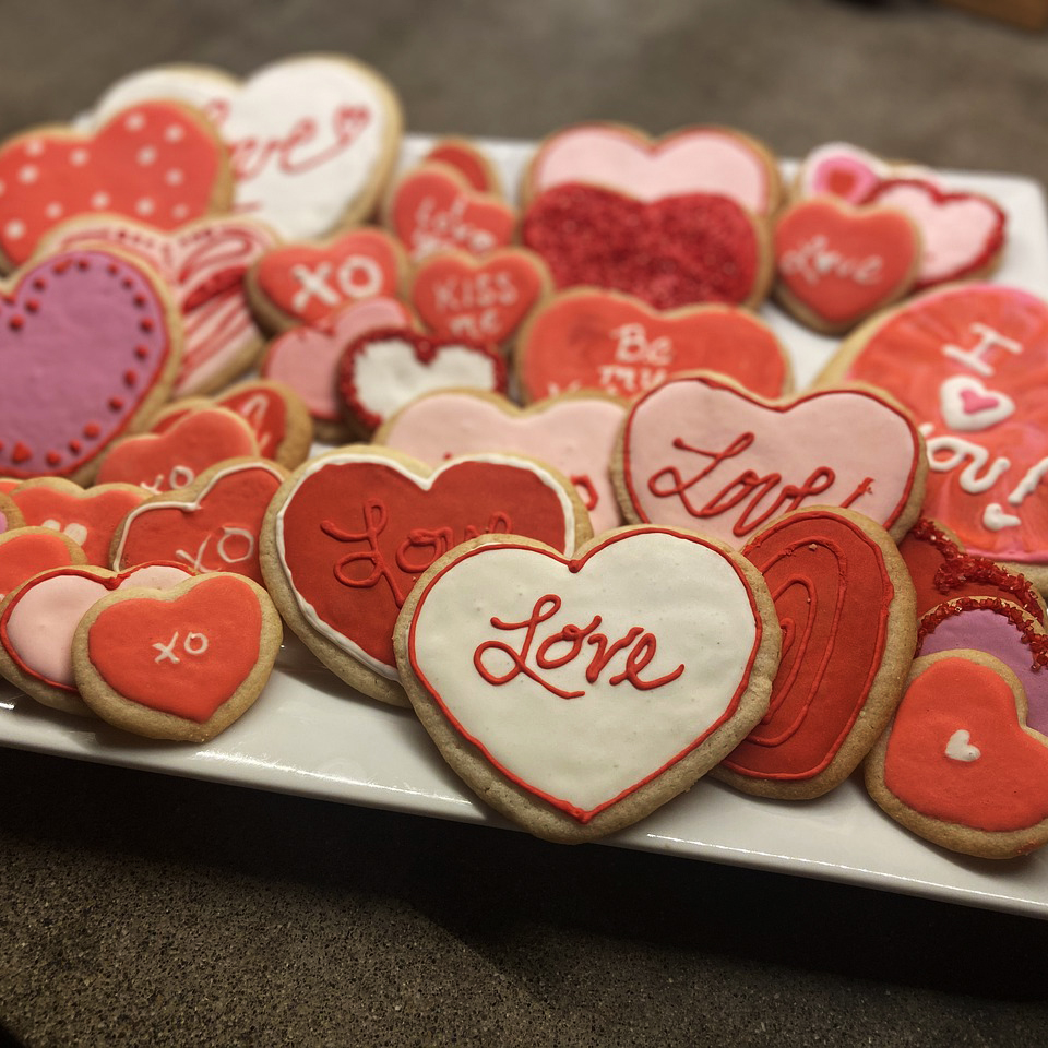 Galletas de corazón