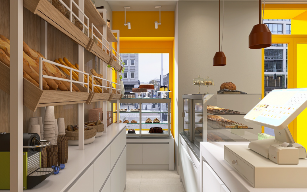 Proyecto de interiorismo para pastelería en Madrid