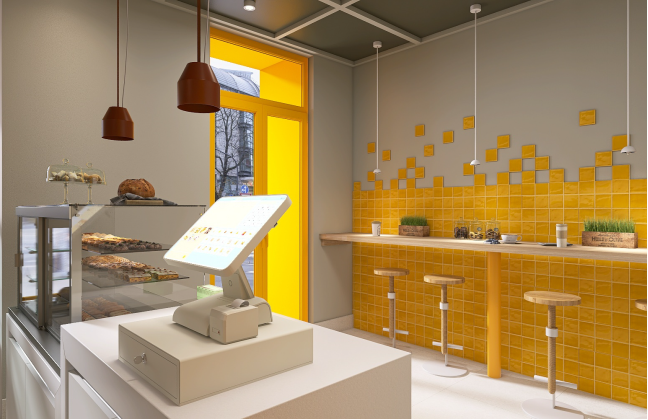 interiorismo para pastelería en Madrid